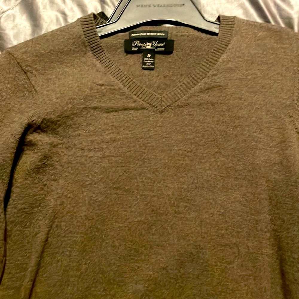 Extra Fine Merino Wool V Neck Sweater (2pk)